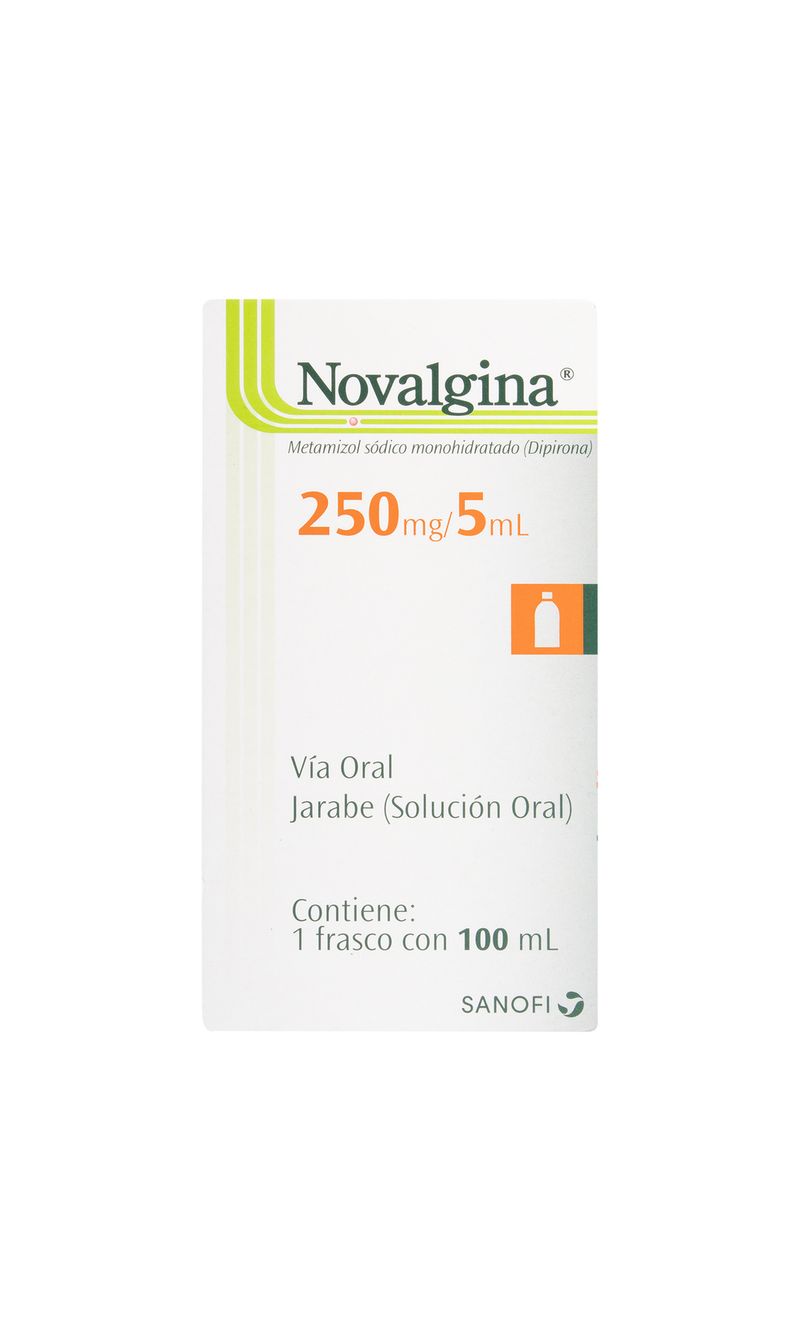 NOVALGINA JARABE 100 ML