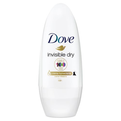 Desodorante Dove Rollon Invisible Dry 50 Gr Mujer