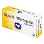 METFORMINA-500-MG-GLIBENCLAMIDA-5-MG-30-TABLETAS-MK