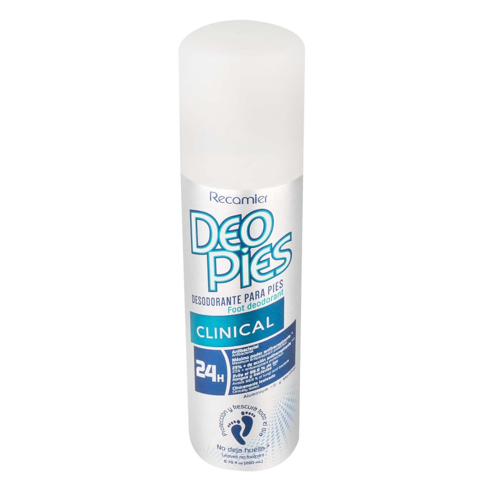 Desodorante Para Pies Antitranspirante Deo Pies 260 ml - recamiercoM