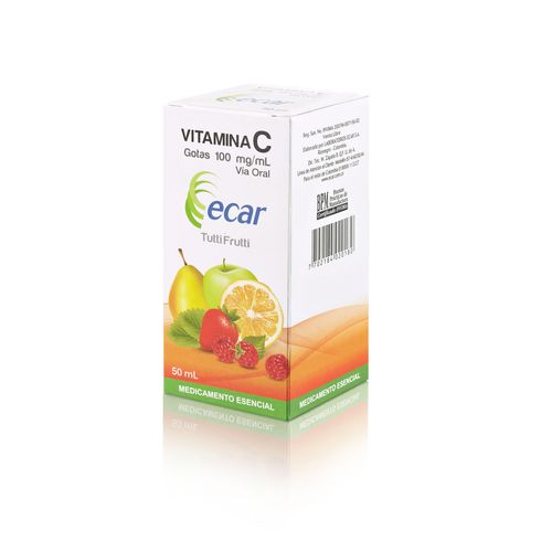 Vitamina C Gotas 100 Mg 50 Ml Ec