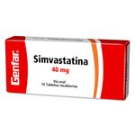 SIMVASTATINA-40-MG-10-TABLETAS-GF