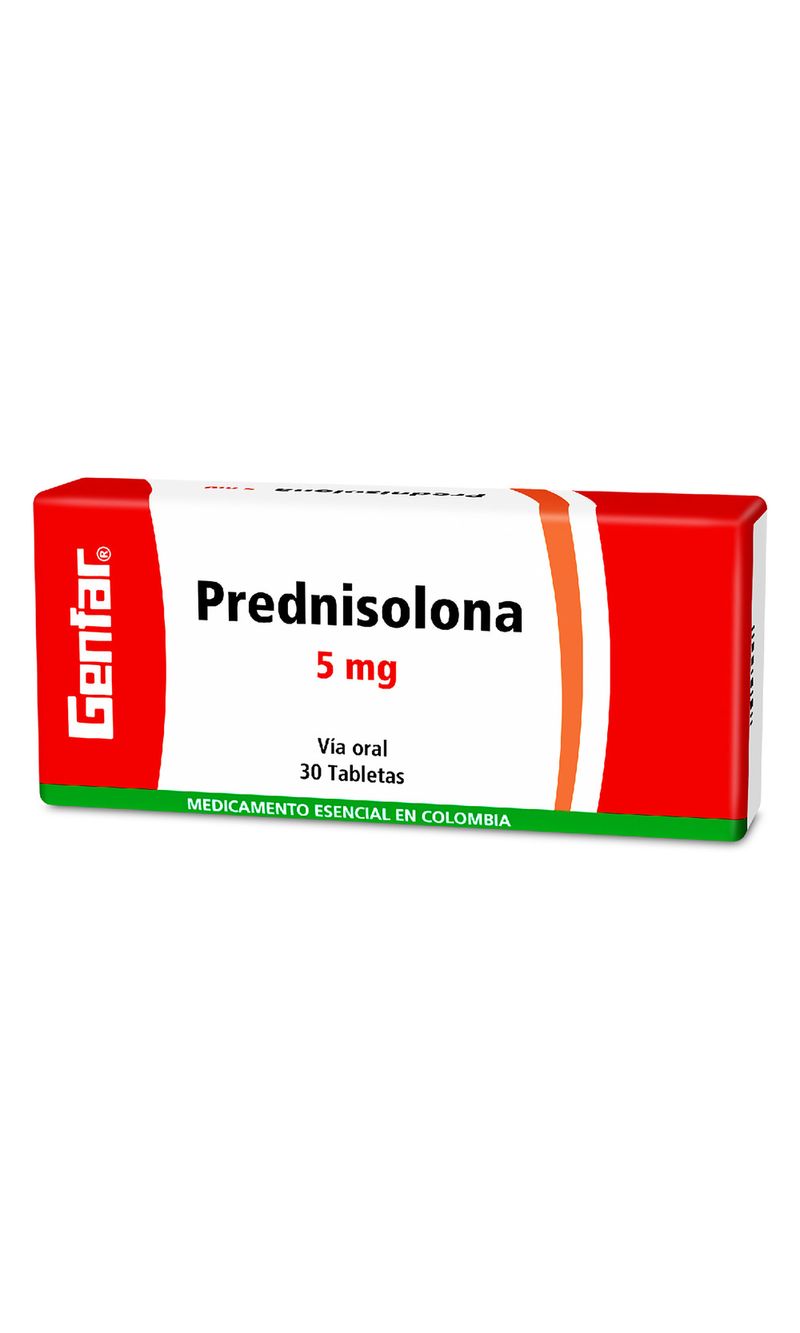 PREDNISOLONA-5-MG-30-TABLETAS-GF