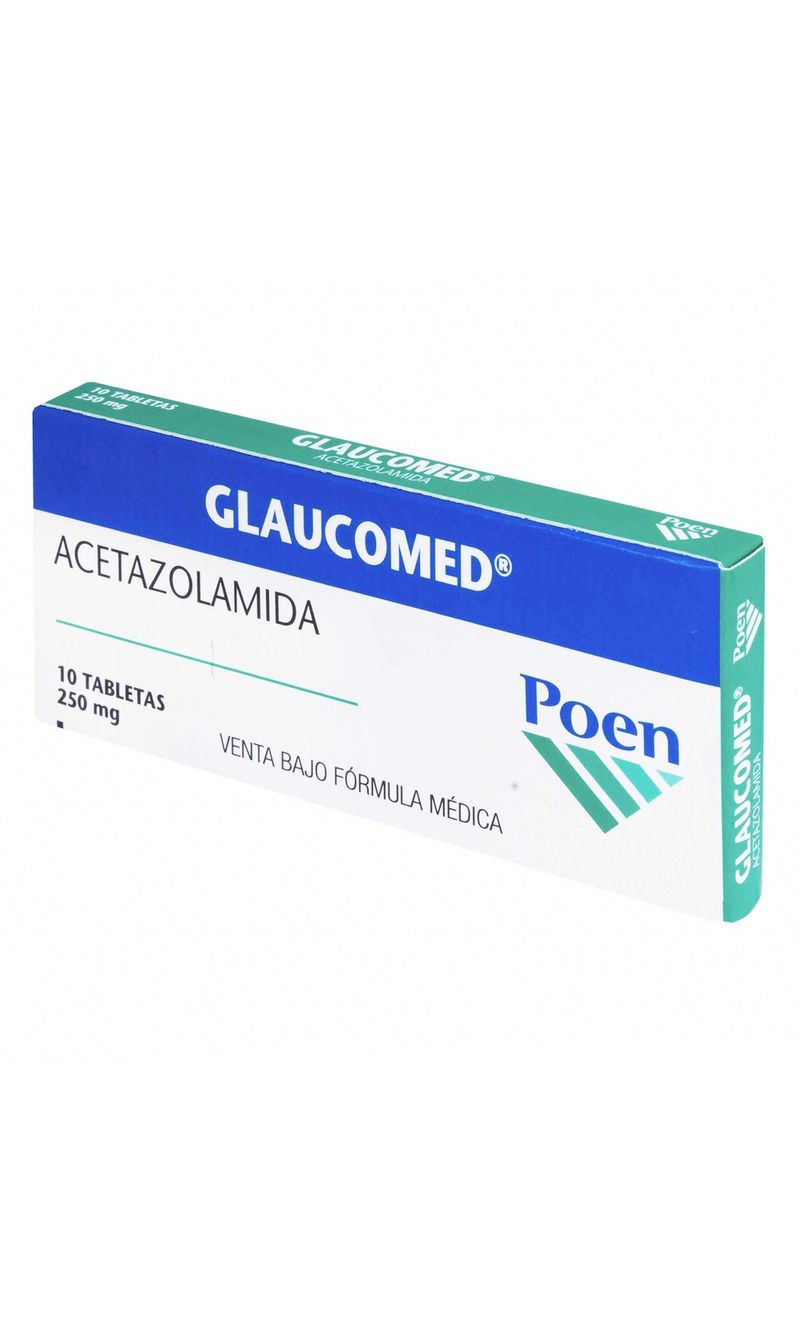 GLAUCOMED-250-MG-10-TABLETAS