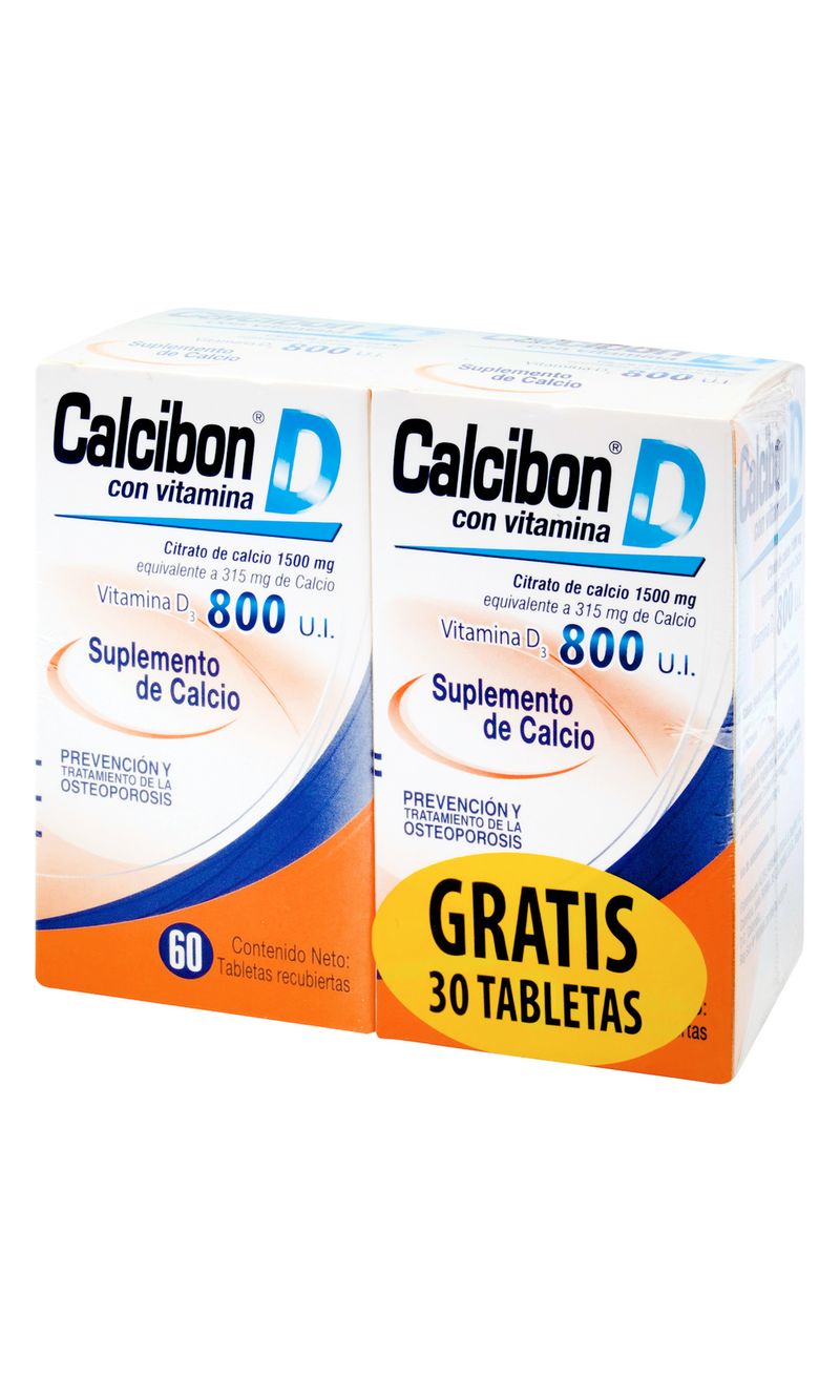 CALCIBON-D-800-UI-60-TABLETAS-GRATIS-30-TABLETAS