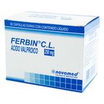 FERBIN-CL-250-MG-50-CAPSULAS