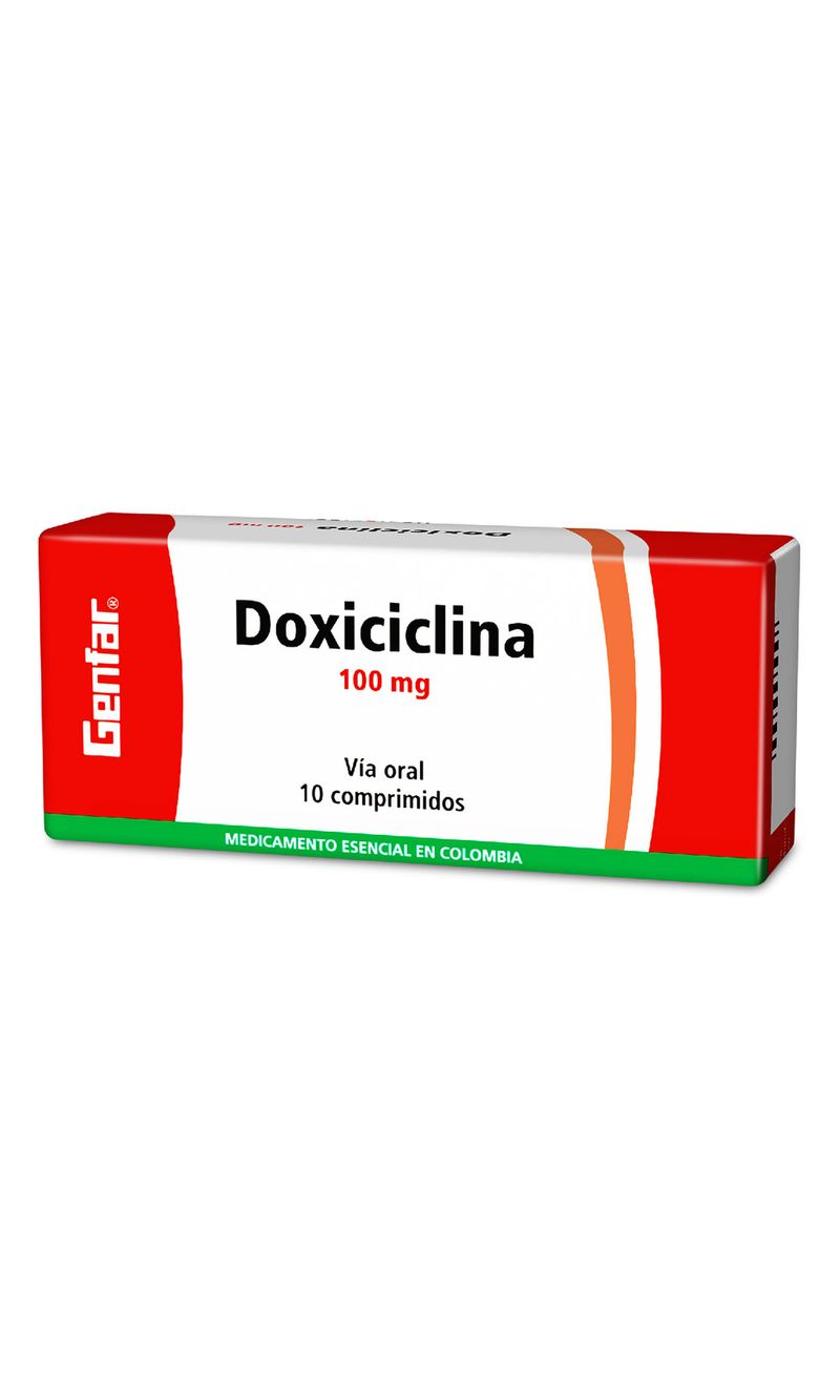 DOXICICLINA-100-MG-10-TABLETAS-W