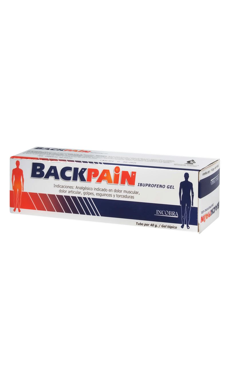 BACKPAIN-IBUPROFENO-GEL-40-GR