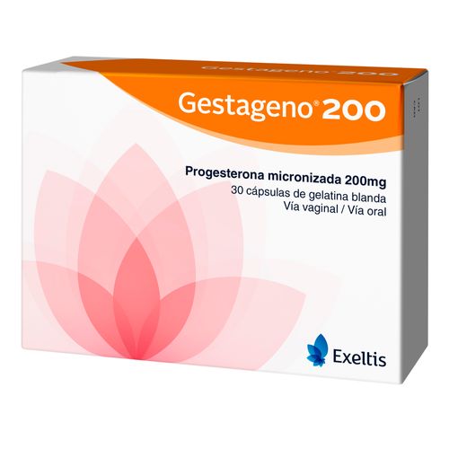 Gestageno 200 Mg 30 Capsulas
