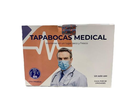 Tapabocas Medical Salud Farma 50 Unidades