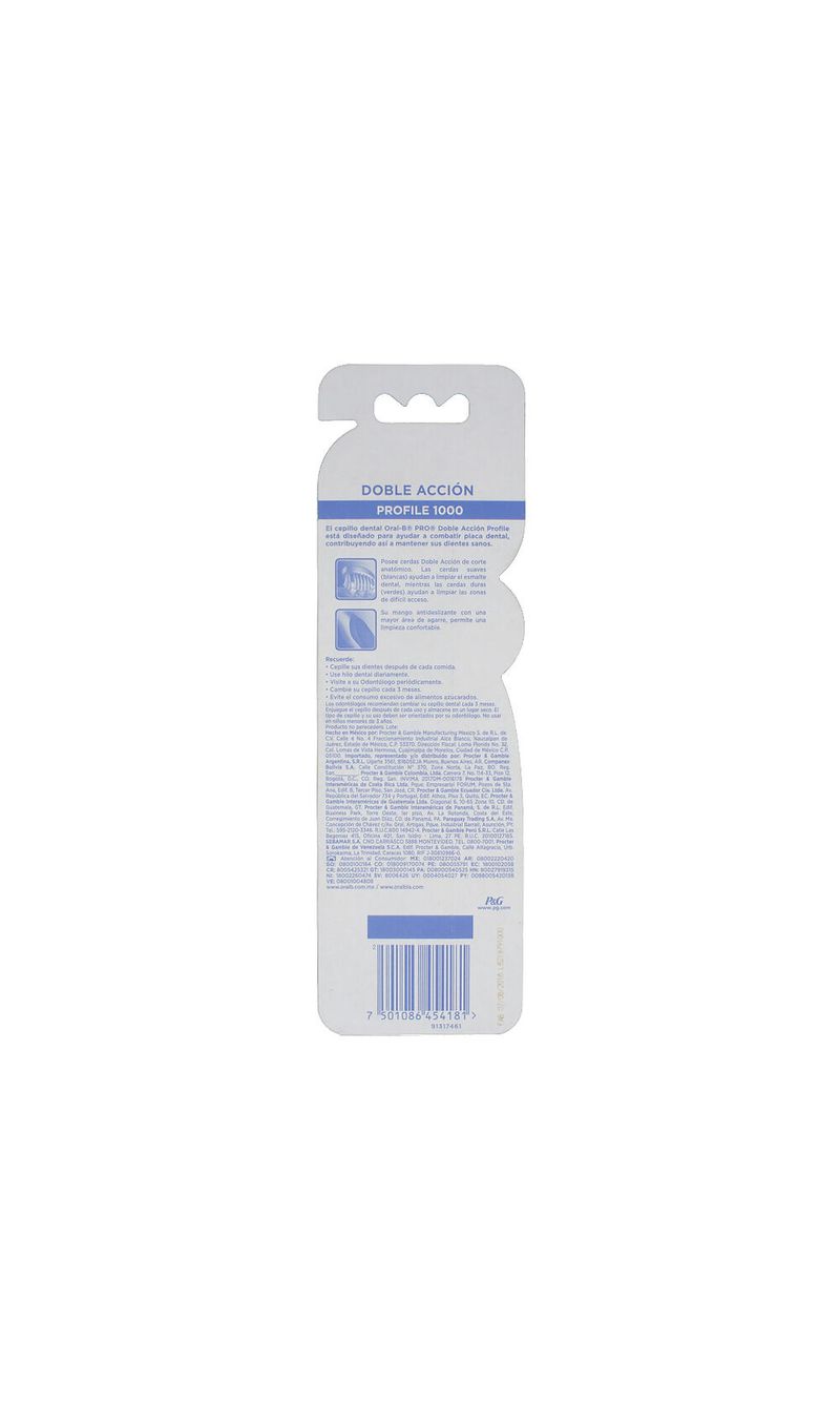 CEPILLO-PRO-1000-ADULTOS-DOBLE-ACCION-2X1