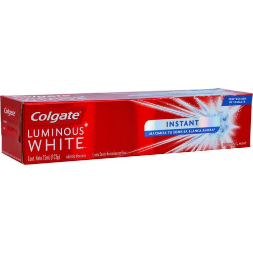 Crema Colgate Luminous White Instant 75Ml