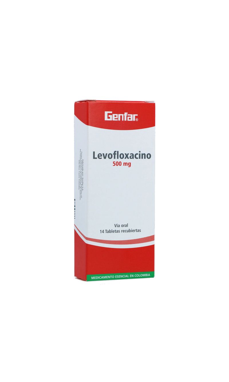 LEVOFLOXACINO-500MG-GENFAR