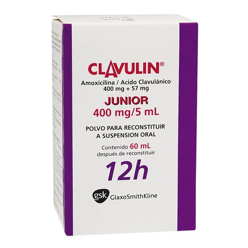 Clavulin Junior 400 Mg/5 Ml 60Ml Suspension