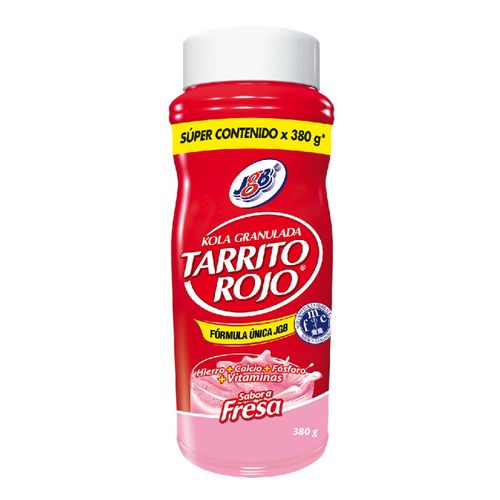 Kola Granulada Jgb Sabor Fresa 380 G