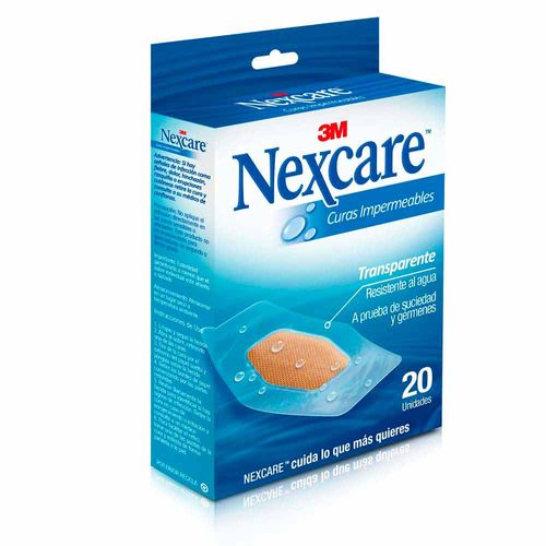 Curas Nexcare Impermeable 20 Unidades