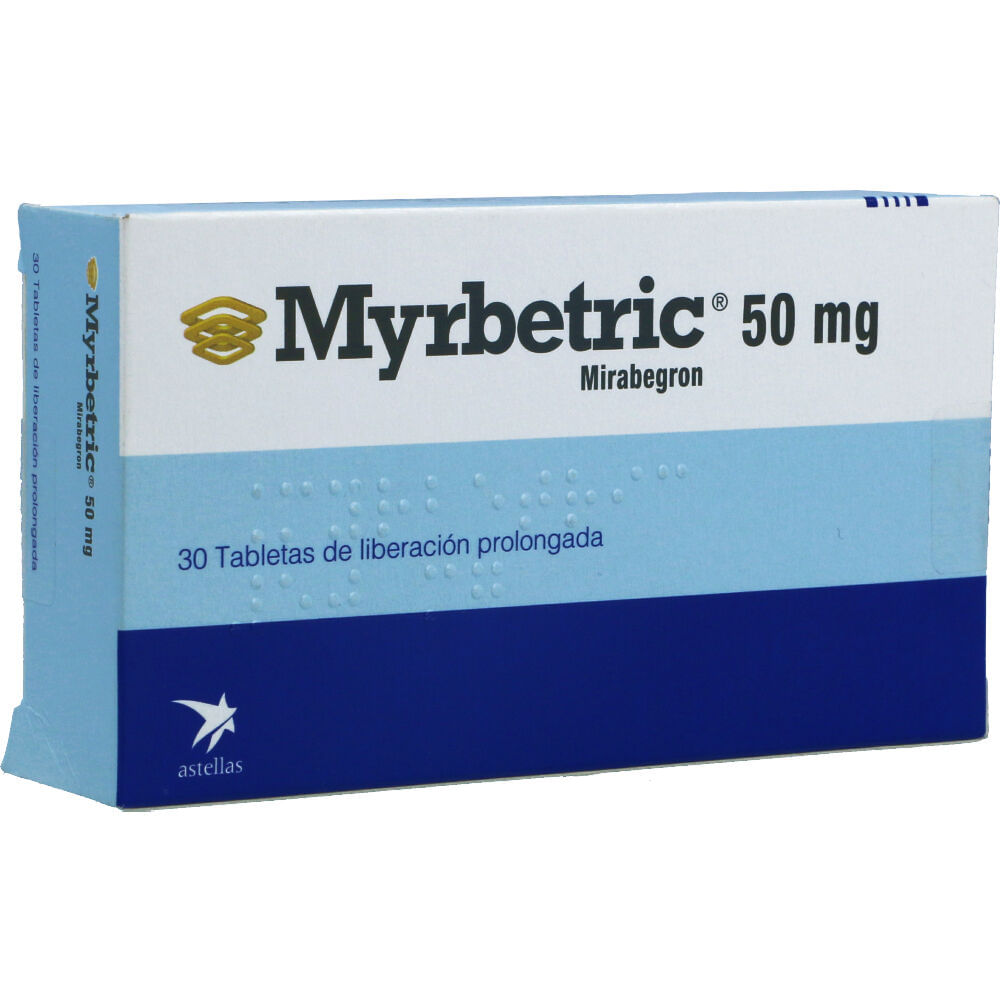 MYRBETRIC 50 MG 30 TABLETAS