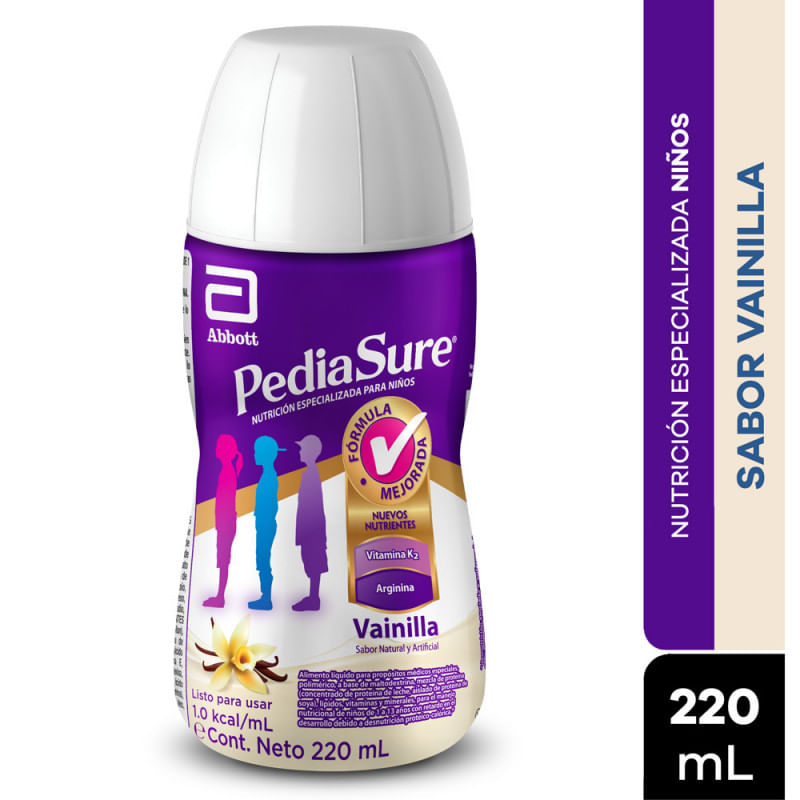 Pediasure Líquido, Vainilla, 220 ml (Pack de 3) - Superunico - El  Supermercado 100% Online de Panamá