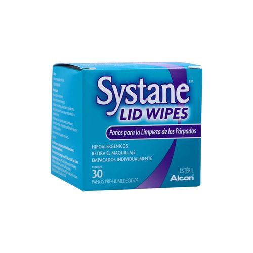 Systane Lid Wipes Panos 30 Unidades