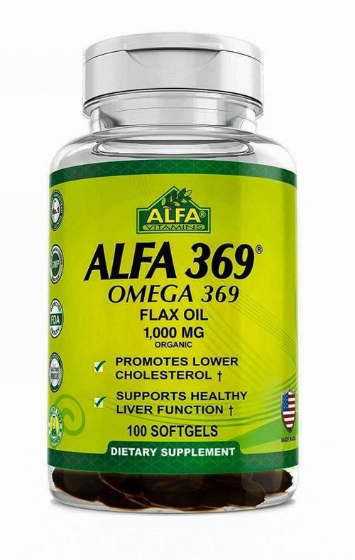 ALFA OMEGA 369 1000 MG 100 CAPSULAS