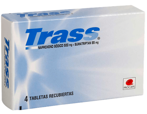 Trass 500/85 Mg 4 Tabletas