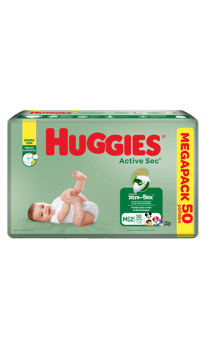 PAÑAL-HUGGIES-ACTIVE-SEC-ETAPA-2-MED.50-UNIDADES