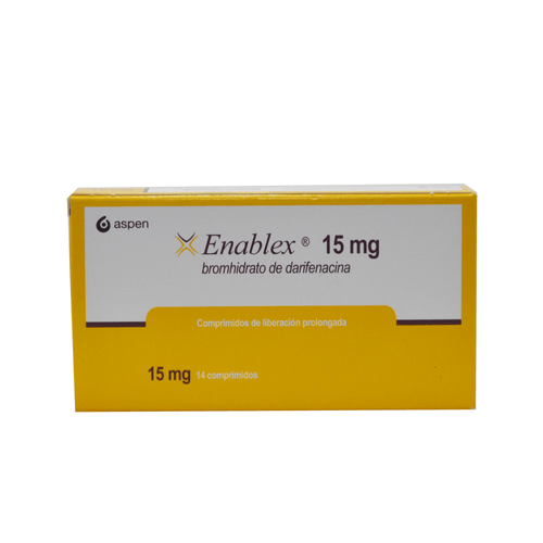 Enablex 15 Mg 14 Tabletas