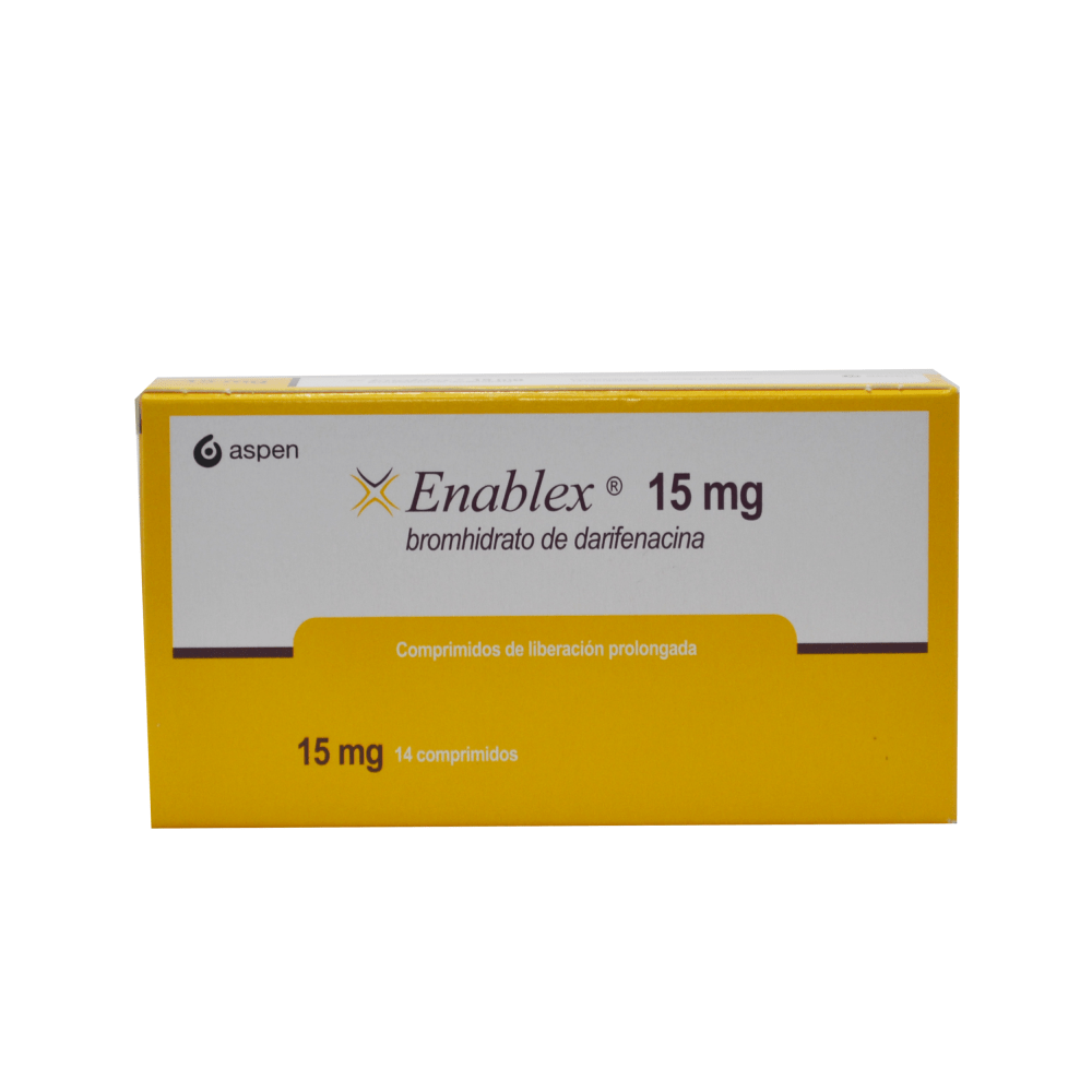 ENABLEX 15 MG 14 TABLETAS