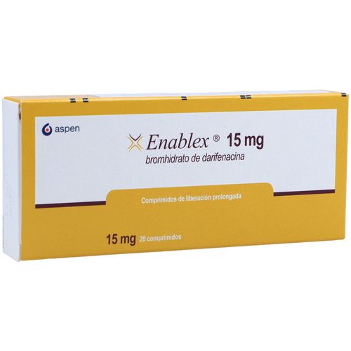 Enablex 15 Mg 28 Tabletas