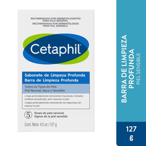 Barra Limpieza Profunda 127 Gr Cetaphil