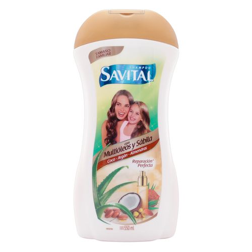 Shampoo Savital Multioleos 550 Ml