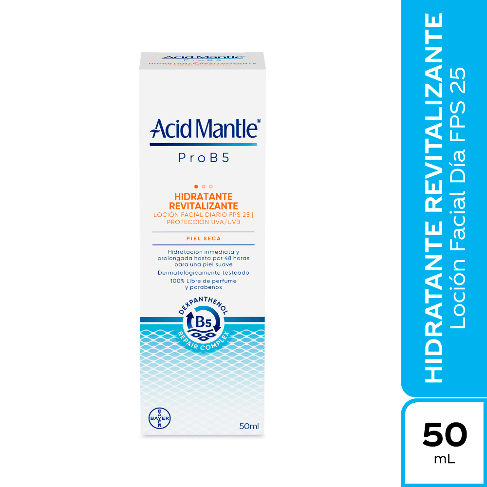 ACID MANTLE PRO B5 LOCION FACIAL DIA 50 ML
