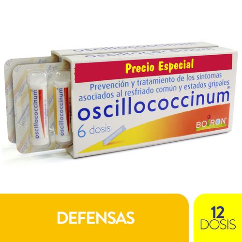 Oscillococcinum 12 Dosis 2x6