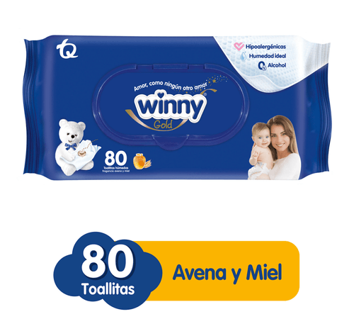Toallas Winny Avena X 80 Und