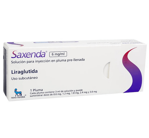 Saxenda 6 Mg 1 Pluma (Refrigerado)