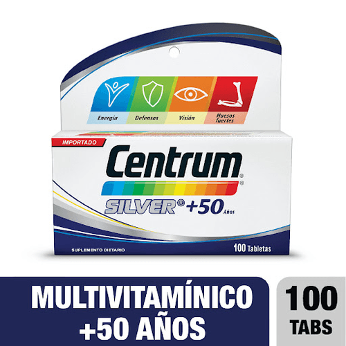 Centrum Silver +50 Anos 100 Tabletas