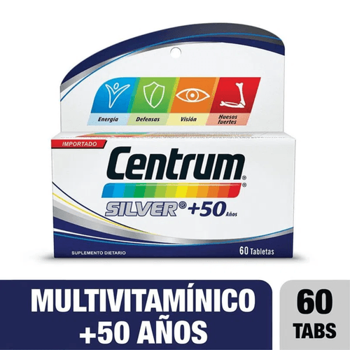Centrum Silver +50 Anos 60 Tabletas