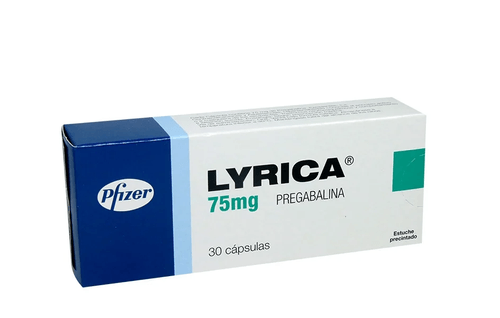 Lyrica 75 Mg 30 Capsulas