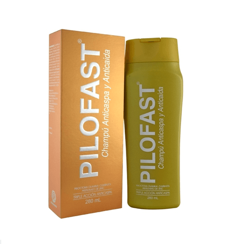 Shampoo Pilofast Triple Accion Anticaspa Y Anticaida 280Ml