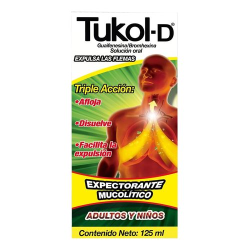 Tukol-D Expectorante Solucion Oral 125Ml