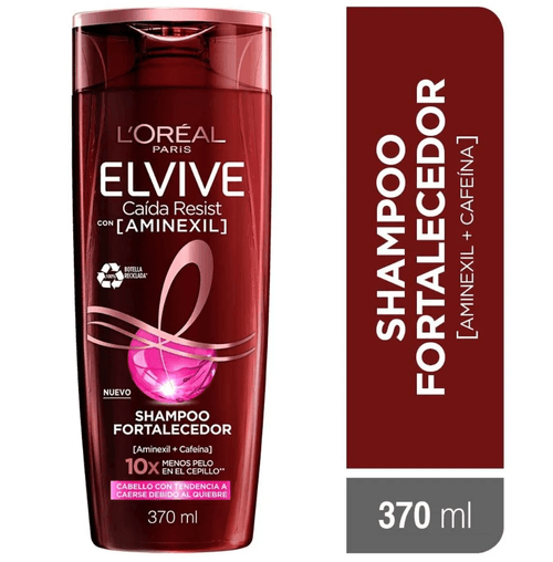 Shampoo Fortalecedor Elvive Caida Resist 370 Ml