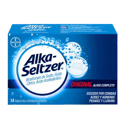 Alka Seltzer 14 Tabletas