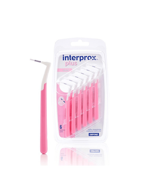 Cepillo Interprox Plus Nano 6 Unidades