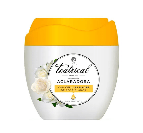 Crema Facial Teatrical Aclaradora 100G