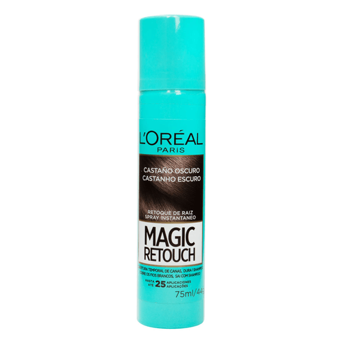 Magic Retouch Spray Castano Oscuro 75 Ml