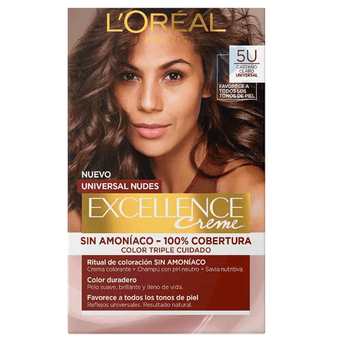 Tinte Excellence Sin Amoniaco 5U Castano Claro