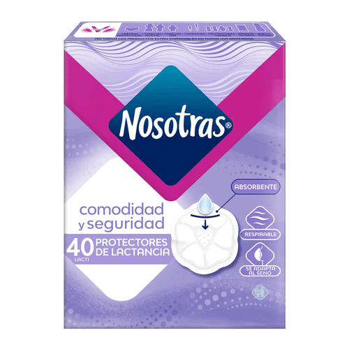 Protectores Lactinosotras 40 Unidades