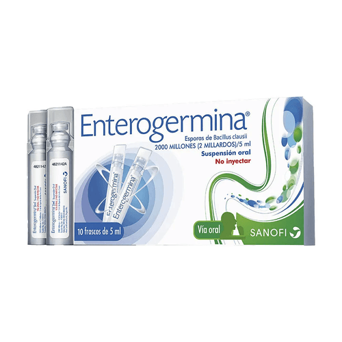 Enterogermina 5 Ml 10 Ampollas Bebibles