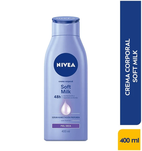 Crema Nivea Body Soft Milk Seca 400 Ml