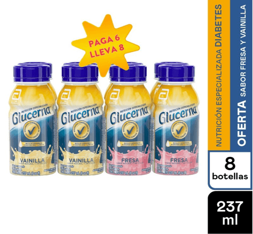 Glucerna Vainilla 237Ml Pague 6 Lleve 8